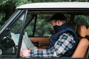 Wall Mural - truck driver