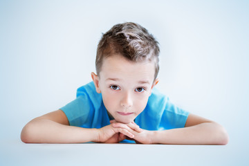 portrait of child boy