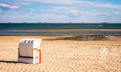 Poster - hooded beach chairs