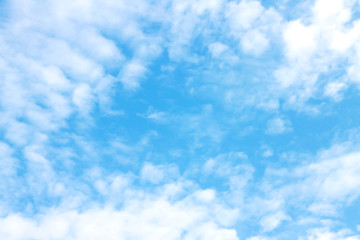 blue sky with clouds