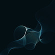 © Nikolas - blue smoke on black background