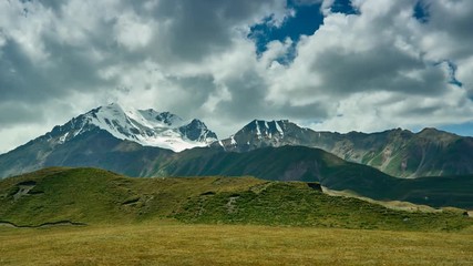 Poster - Alay Valley ,  peak of Lenin  Pamir mountains