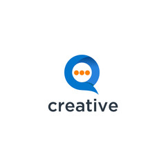 Poster - logo initial design vector template