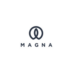 Fototapete - yoga human linear logo. Thread person flower balance logotype. Creative spa, guru vector mark.