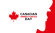 © scoutori - Canadian Armed Forces Day. National holiday, celebrated annual in June. Canada flag. Maple leaf design. Special tribute to the men and women of the Armed Forces. Poster, card, banner and background