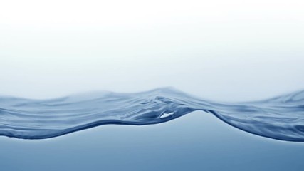 Wall Mural - Water surface splashing, slow motion