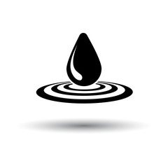 Sticker - Water Drop Icon