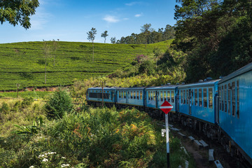 Wall Mural - ella to kandy sri lanka famous train