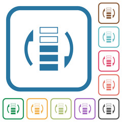 Poster - Refresh rate simple icons