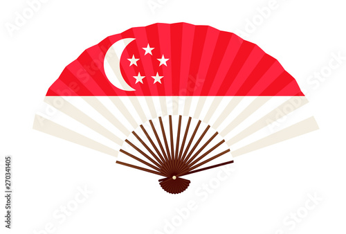 シンガポール 国旗 象徴 アイコン Stock Vector Adobe Stock
