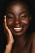 © Beauty Agent Studio - Close up African  beautiful woman portrait.