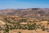 Fototapeta Sawanna - Landscape in Gheralta in Tigray, Northern Ethiopia.