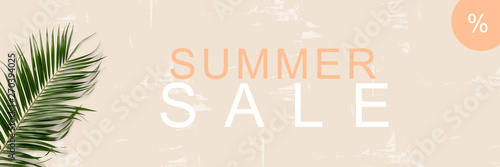 Fotomural Summer Sale / Textfreiraum / Banner
