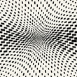 © sunspire - abstract geometric square halftone fading gradient pattern