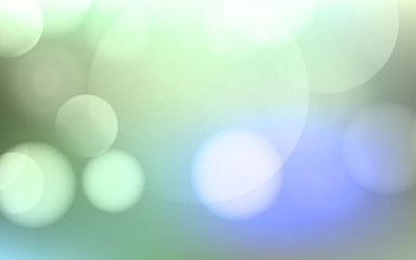 Abstract Bokeh circle background