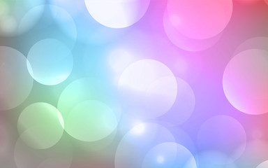 Abstract Bokeh circle background