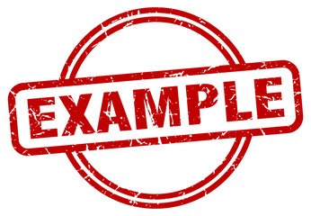 example grunge stamp