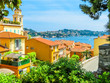 Landscape of the Cote d'Azur, Villefranche-sur-Mer, France