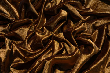 gold fabric background