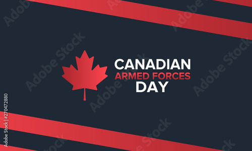 Canadian Armed Forces Day National Holiday Celebrated Annual In