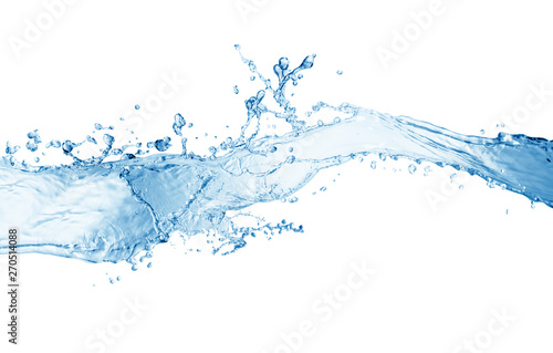 Naklejka woda   plusk-wody-plusk-wody-na-bialym-tle-plusk-wody-niebieski