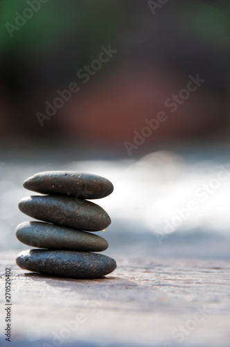 Zen Stone On Beach For Perfect Meditation Stack Of Pebble Stones On Balance On Sand Pebbles And Sand Stone Composition Zen Stones Garden Pile Of Balanced Stone Buy This Stock Photo