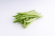 © instagram.com/_alfil - Green bean bunch closeup. Fresh Green bean  Also known as French beans, string beans, snap bean, snaps and haricots vert.
