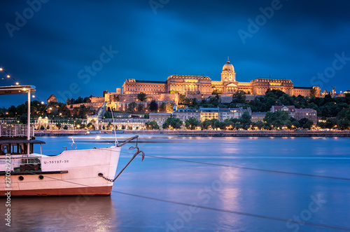 View on the Royal Palace in Budapest, Hungary