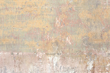 Wall Mural - Old chipped and scratched wall texture background