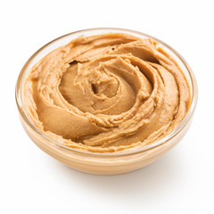 Wall Mural - Peanut butter in bowl