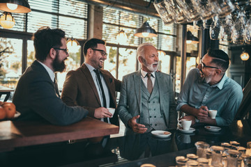 Wall Mural - Socializing is a key of good teamwork