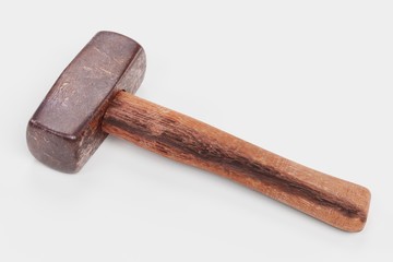 Canvas Print - Realistic 3D Render of Masonry Hammer