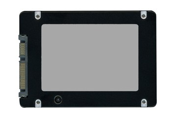 Poster - SSD Solid State Drive isolated over white