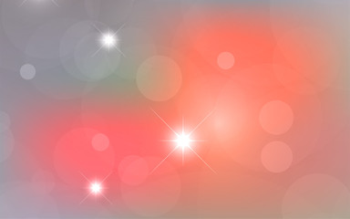 Abstract Bokeh white circle background