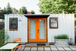 © Leah Flores/Stocksy - Shipping Container Home
