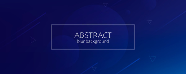 Wall Mural - abstract banner with gradient shapes