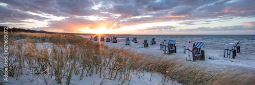 abendstimmung am meer Canvas