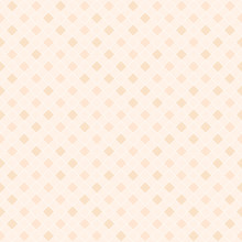 Orange Diamond Pattern. Seamless Vector Background