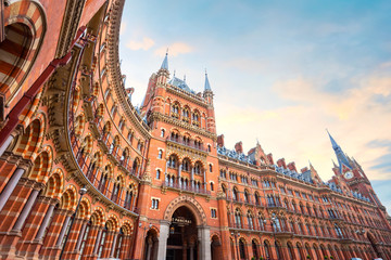 Poster - St Pancras station in London, UK