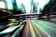 © joeycheung - Abstract image of traffic light trails in the city