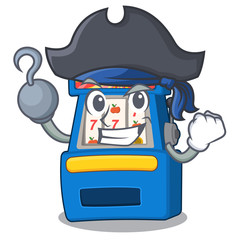 Poster - Pirate slot machine in the mascot shape