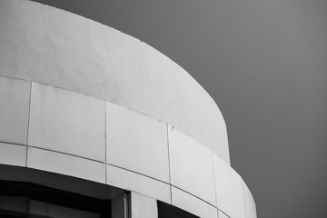 Leinwandbilder - bstract background architecture lines. modern architecture detail