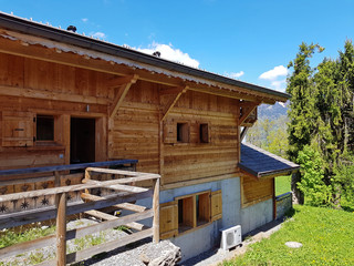 Canvas Print - Chalet de montagne