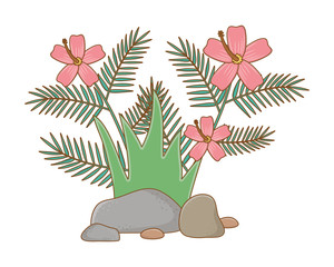 Sticker - nature outdoor leaves environment cartoon