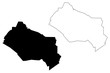 © danlersk - Kyzylorda Region (Republic of Kazakhstan, Regions of Kazakhstan) map vector illustration, scribble sketch Kyzylorda map....