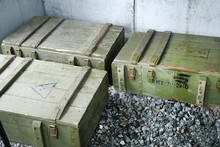 War Bunker With Ammunition Depot Closeup