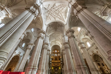 Canvas Print - interior of the church