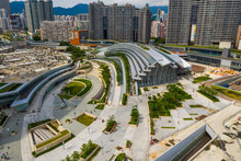 Top View Of Hong Kong Kowloon West Station