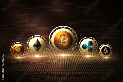 Top 5 Cryptocurrencies June 2019 Bitcoin Ethereum Ripple Bitcoin - 