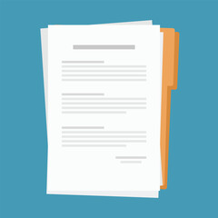 Paper and Document icon.